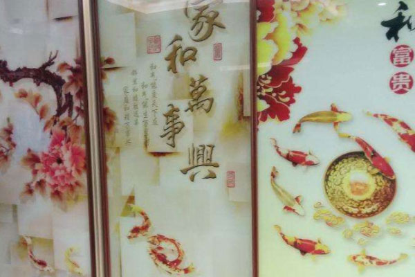 uv平板机打印的样品